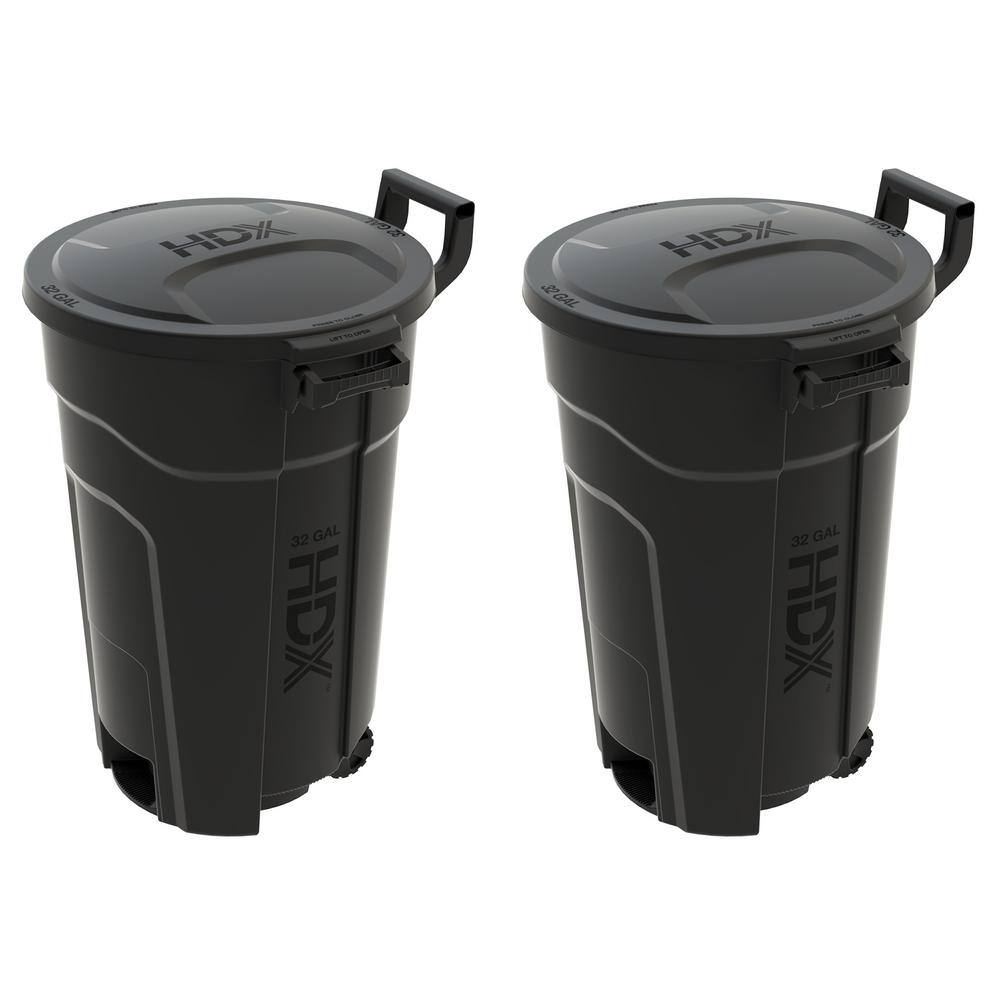 thumbnail interactive-video image 1 of Lavex Janitorial 32 Gallon Heavy-Duty Round Trash Can – No Lid, 10 Color Options, Commercial Grade 1 of 3