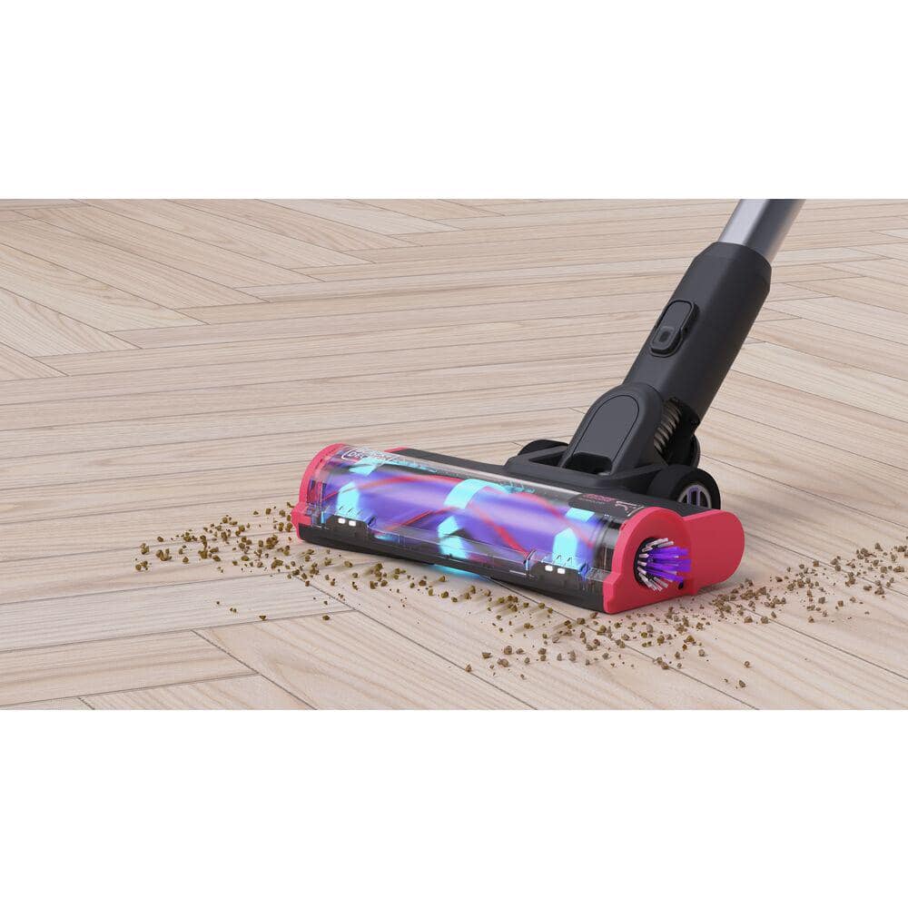 Cordless Purple Stick Vacuum with HEPA Filter for Pets