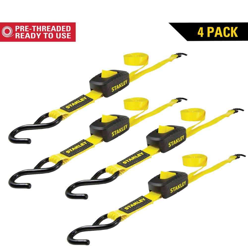 10 ft. x 1 in./ 1200 lbs. Break Strength Enclosed Cambuckle Tie Down Strap (4-Pack) price history on PriceWatchPro