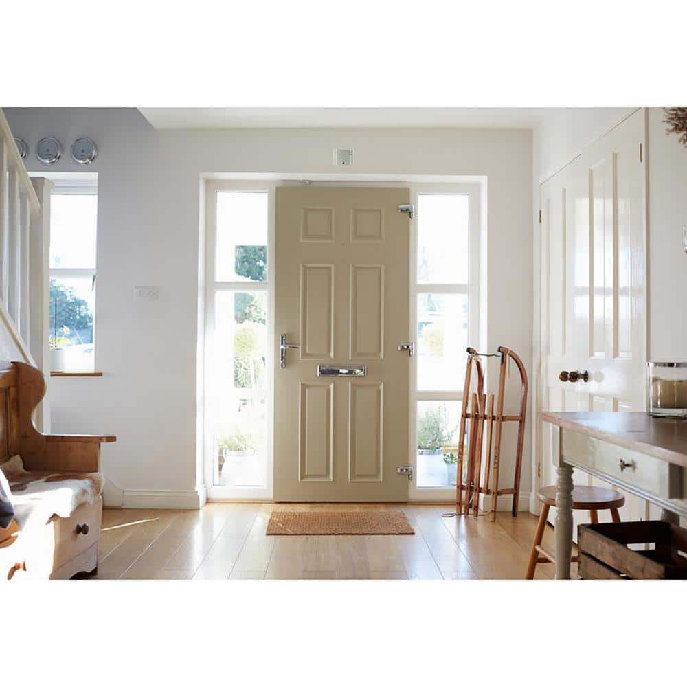 White Wireless Digital Doorbell Kit with Volume Control