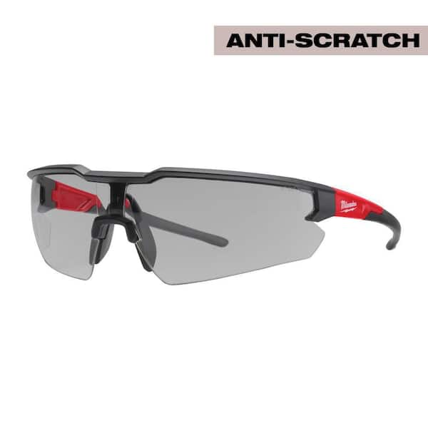 Milwaukee Gray Safety Glasses Anti-Scratch Lenses 48-73-2105 - The