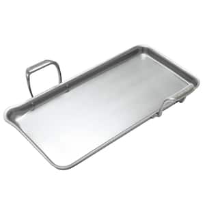 21 Supreme 19 in. Stainless Steel Tri-Ply Griddle
