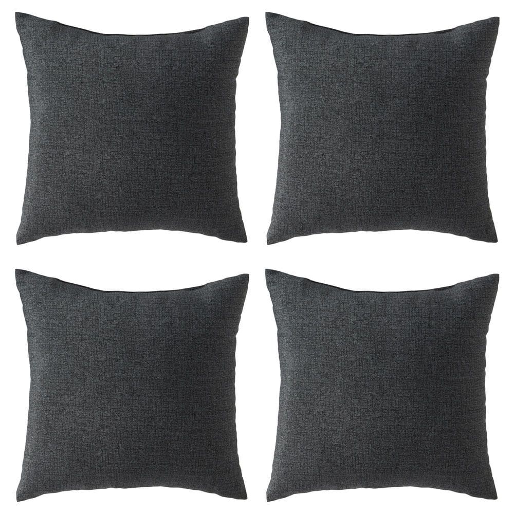 Carbon Square Outdoor Throw Pillow (4-Pack) price history on PriceWatchPro