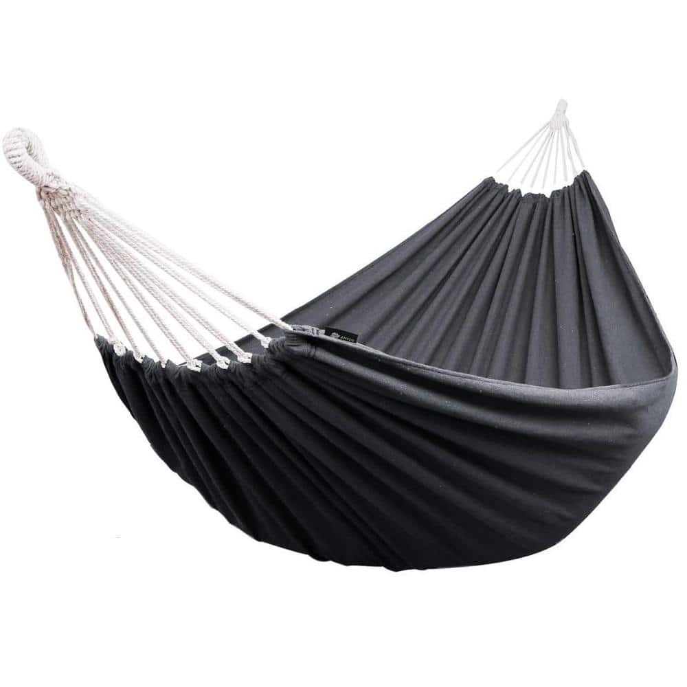 ITOPFOX 9 ft. Portable Fabric Hammock with Tree Straps and Travel Bag ...