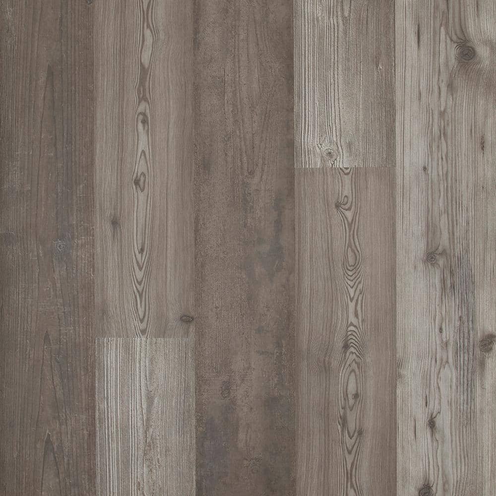 Pergo Outlast+ Grey Optimus Pine 12 mm T x 7.4 in. W Waterproof Laminate Wood Flooring (19.6 sqft/case), Medium