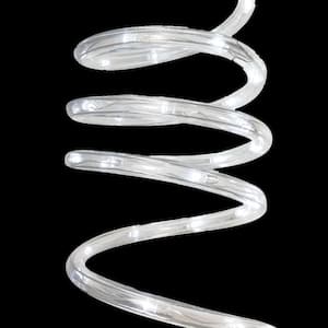 12 ft. 72-Light White Round Rope LED Light