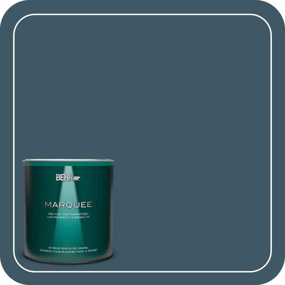 1 qt. #530F-7 Rain Storm Semi-Gloss Enamel Interior Paint & Primer product image for price tracking