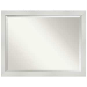 Mosaic White 44.5 in. H x 34.5 in. W Framed Wall Mirror