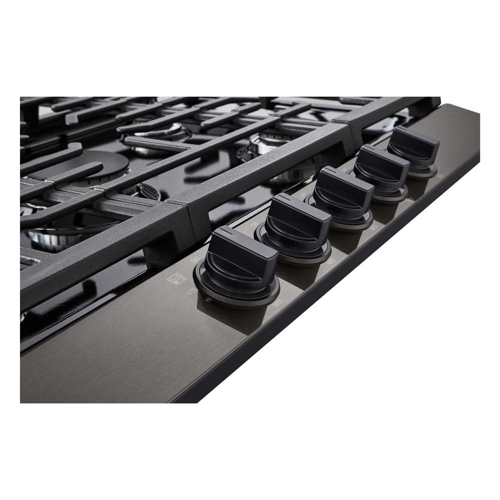 LG 30" Stainless Steel 5-Burner Gas Cooktop with UltraHeat