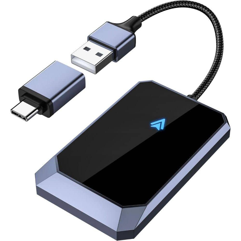 Wireless Adapter for Factory Wired Android Auto Converts Wired to Wireless,