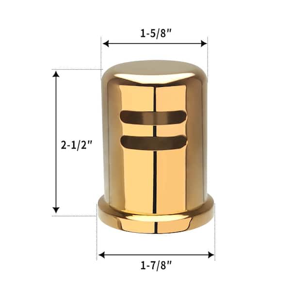 Akicon Rose Gold Kitchen Dishwasher Air Gap Cap - 3 Years Warranty