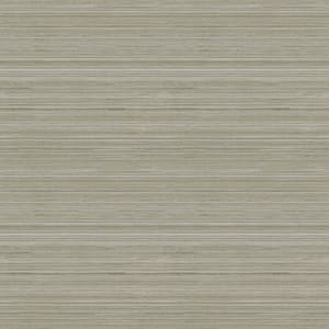 Skyler Olive Striped Wallpaper Sample