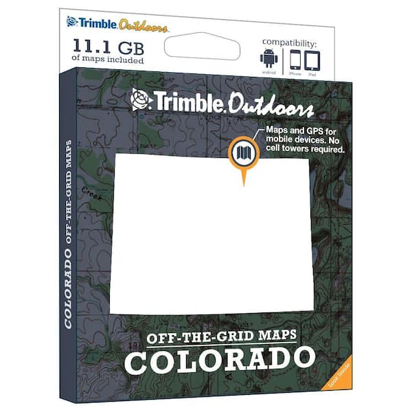 Trimble Outdoors Colorado Off-The-Grid Maps