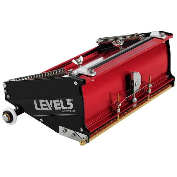 Level 5 10 in. Drywall Compound Flat Box