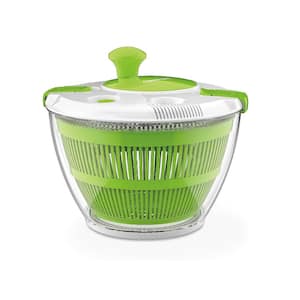 Cuisinart Green and White 5qt Salad Spinner