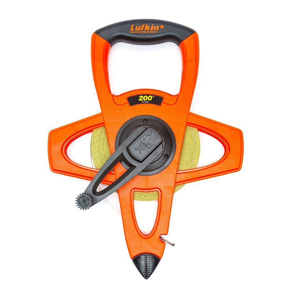 Lufkin Pro Series NyClad® 200 ft. SAE Steel Long Tape Measure with 3