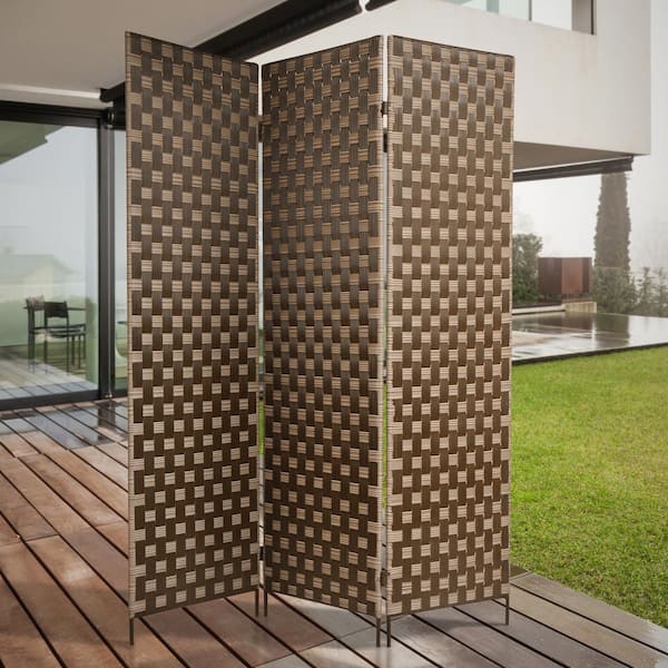 65” Tall 5 1/2 Ft. Balcony Patio Privacy Screen Partition Room Divider — 