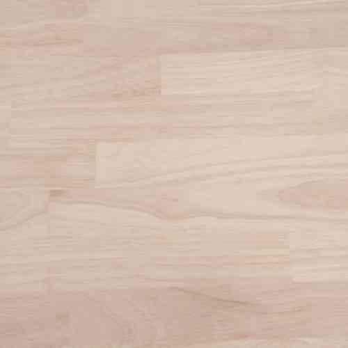 White Wood Extendable Rectangular Dining Table with Tapered Legs