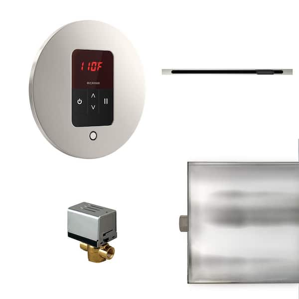 Mr. Steam Mr.Steam Basic Butler Linear Package Round Polished Nickel