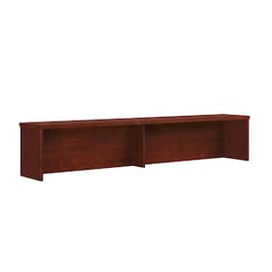 Affirm 70.866 in. Classic Cherry Reception Desk Station Hutch