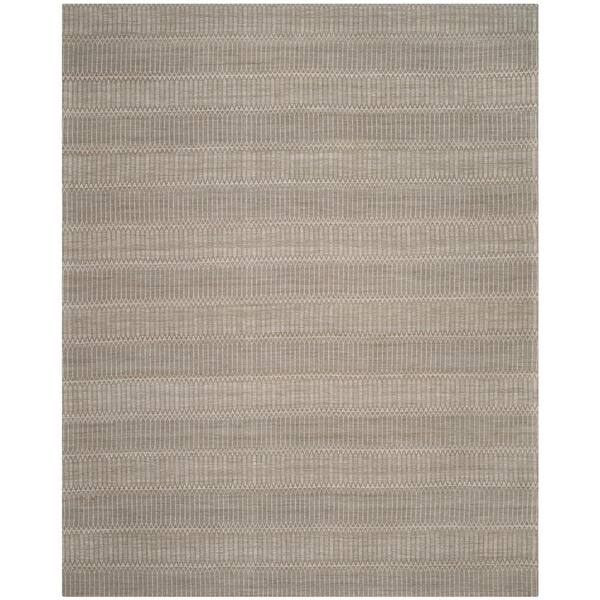 SAFAVIEH Marbella Camel/Gray 8 ft. x 10 ft. Geometric Area Rug
