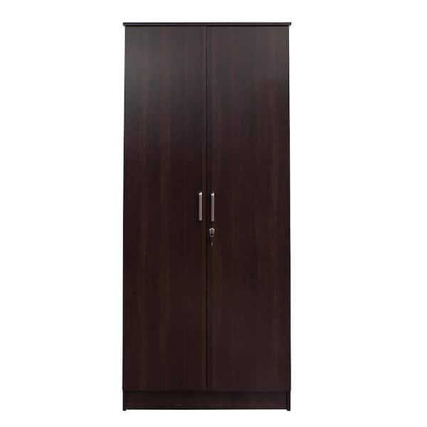 Homy Casa Ndidi Wood 21 in. Wardrobe
