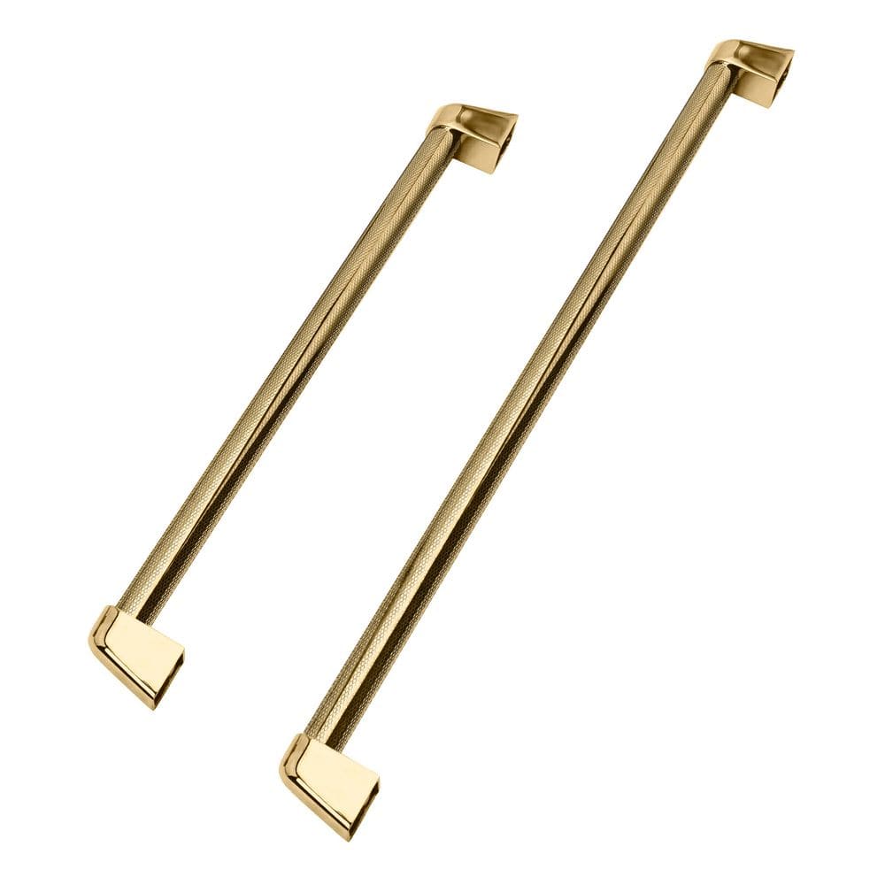 Autograph Edition 30 in. Built-In Refrigerator Helix Handles (Set of 2) in Polished Gold price history on PriceWatchPro