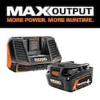 18V Lithium-Ion MAX Output 4.0 Ah Battery and Charger Starter Kit