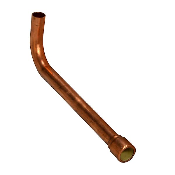 JONES STEPHENS 1/2 in. Female CPVC Socket x 1/2 in. Male Sweat Elbow Copper Tub/Shower Valve Connector (8 in. x 2-1/4 in.)