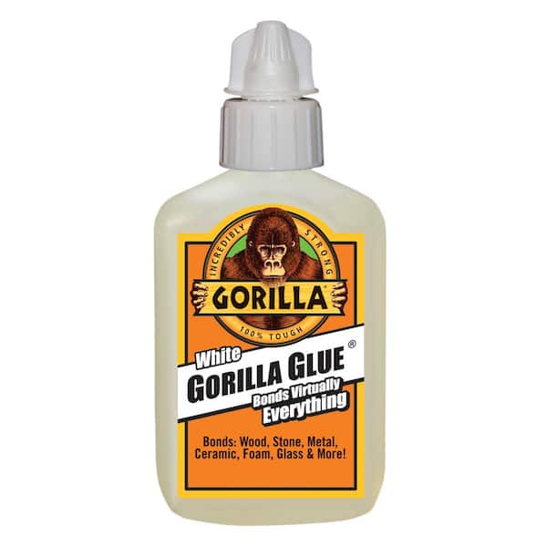 Gorilla Glue 2 oz. White with Bonus Super Glue Gel Tube