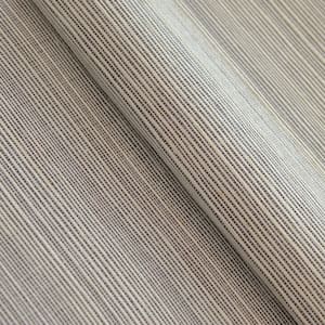 Sisal Light on Soot Authentic Textured Grasscloth Handwoven Wallpaper, 72 sq. ft.