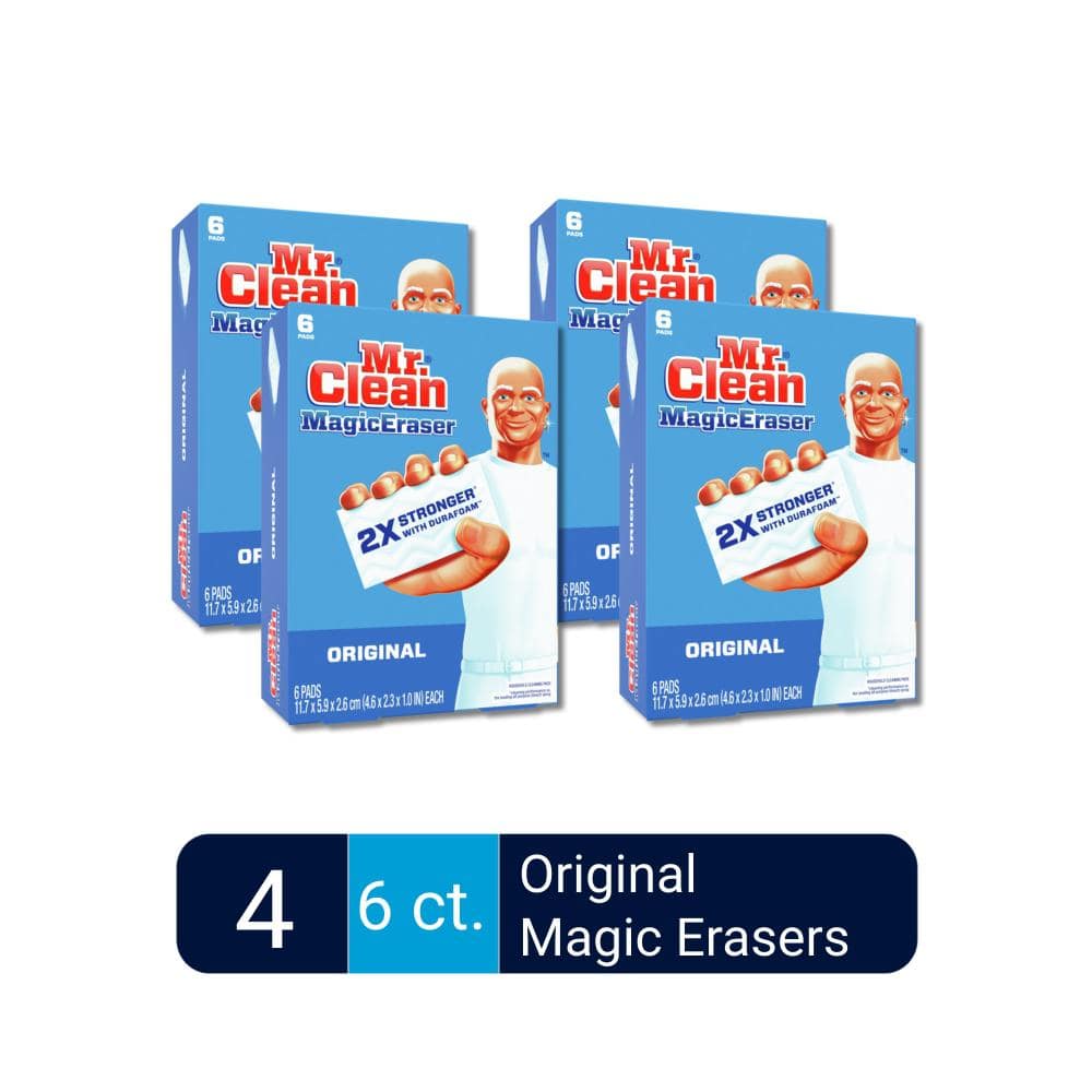 Mr. Clean Magic Eraser Extra Durable, Cleaning Pads with Durafoam, 10 Count  