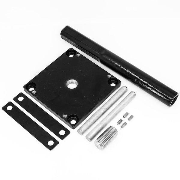 Unbranded 6 in. x 6 in. Steel Structural Post Anchor for Wood