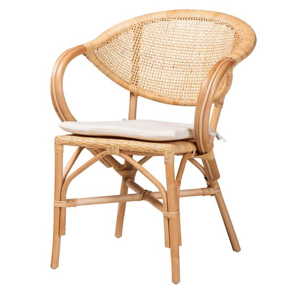 Varick Natural Rattan Dining Chair