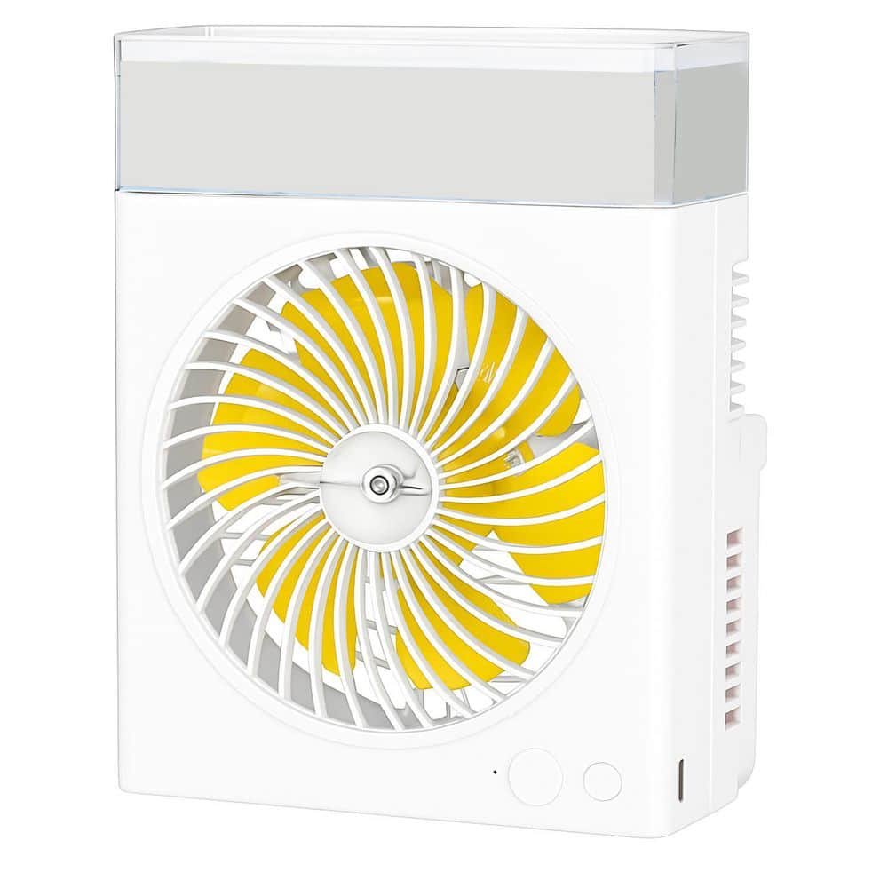 Portable Misting Fan with 600ml Water Tank, 3 Fan Speeds, 2 Misting Levels, Cools Anywhere price history on PriceWatchPro