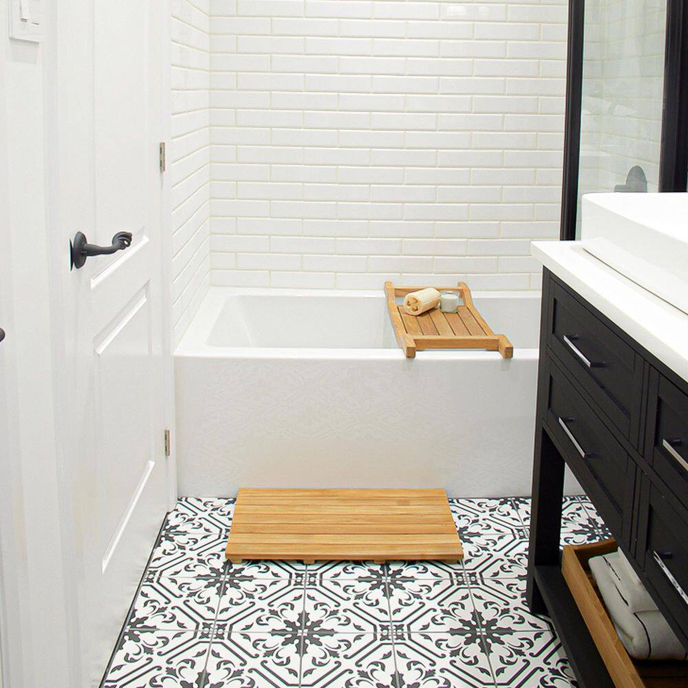 ARB Teak 20" x 14" Shower Mat Tile