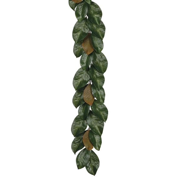 SULLIVANS 72 in. Artificial Magnolia Leaf Garland