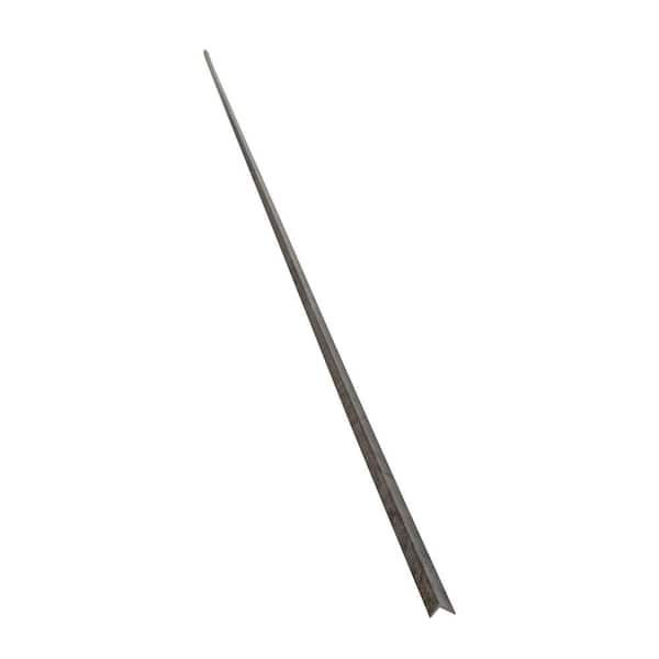 PALISADE Ashen Slate 94 in. Vinyl Backsplash Accessory L Trim(5-Pack)