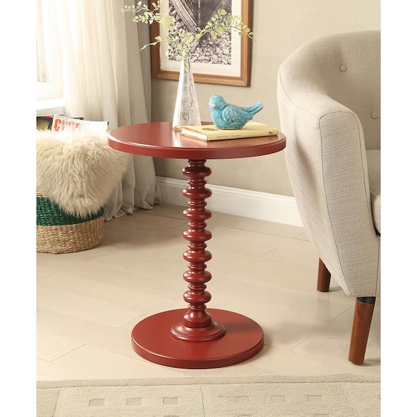 Fremragende terrasse overflade Acme Furniture Acton Red Side Table 82800 - The Home Depot