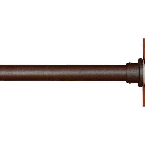 Versailles Home Fashions 28in - 48in SS Tension Rod in Bronze