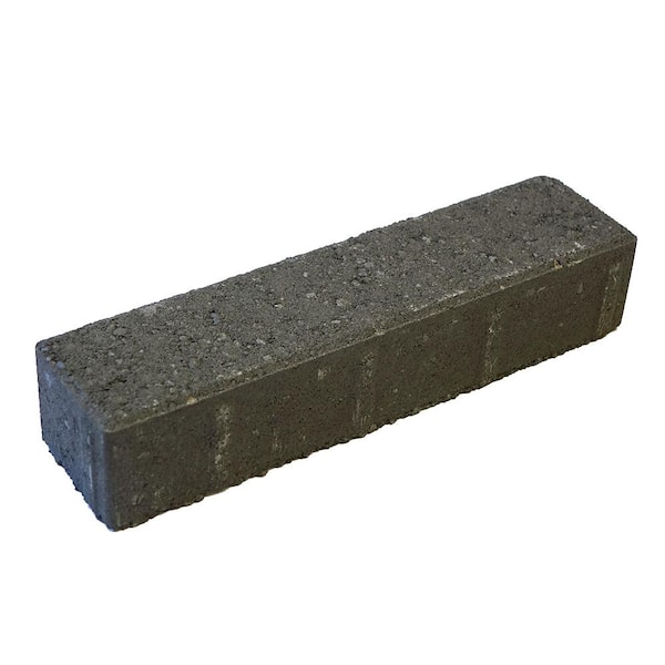 Unbranded 3 in. x 12 in. Charcoal Plank Paver