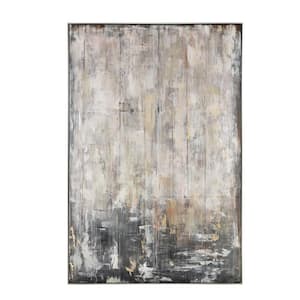 Flowing Abstract Wall Art 72 in. x 48 in.