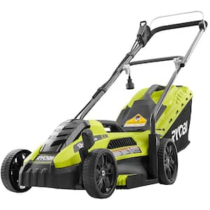 RYOBI 13 in. 11 Amp Corded Electric Walk Behind Push Mower RYAC130-S - The  Home Depot