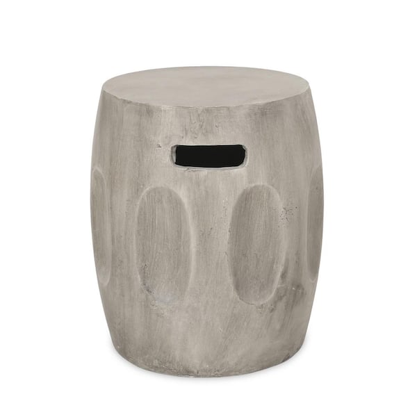 Noble House Ursa Concrete Finish Side Table