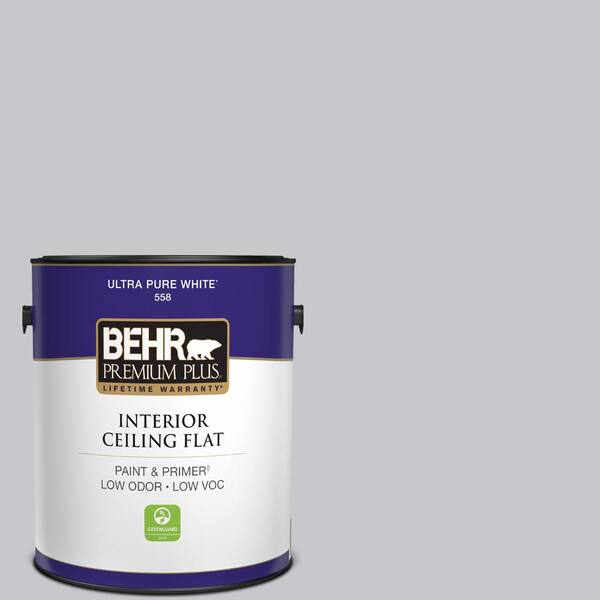 BEHR PREMIUM PLUS 1 gal. #N550-2 Centre Stage Ceiling Flat Interior Paint