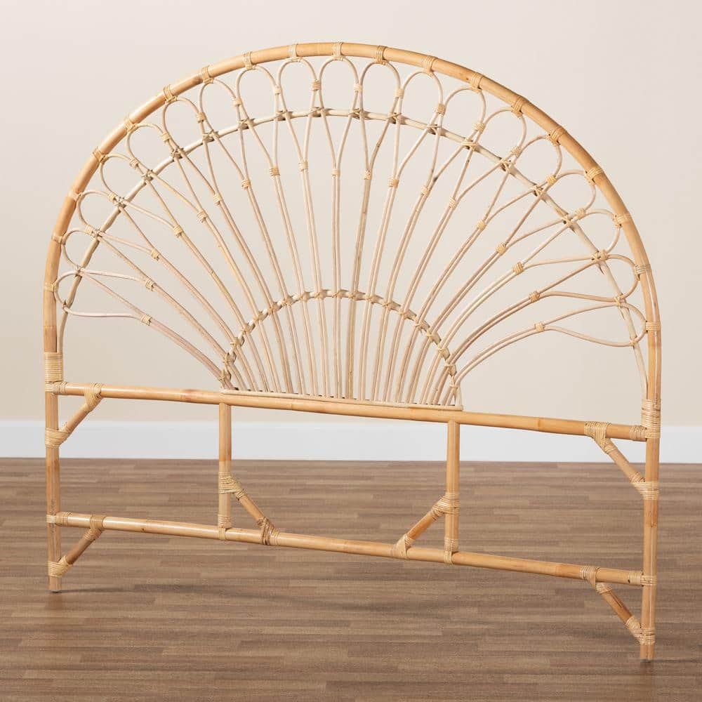 Devereaux Natural Brown Rattan King Size Headboard