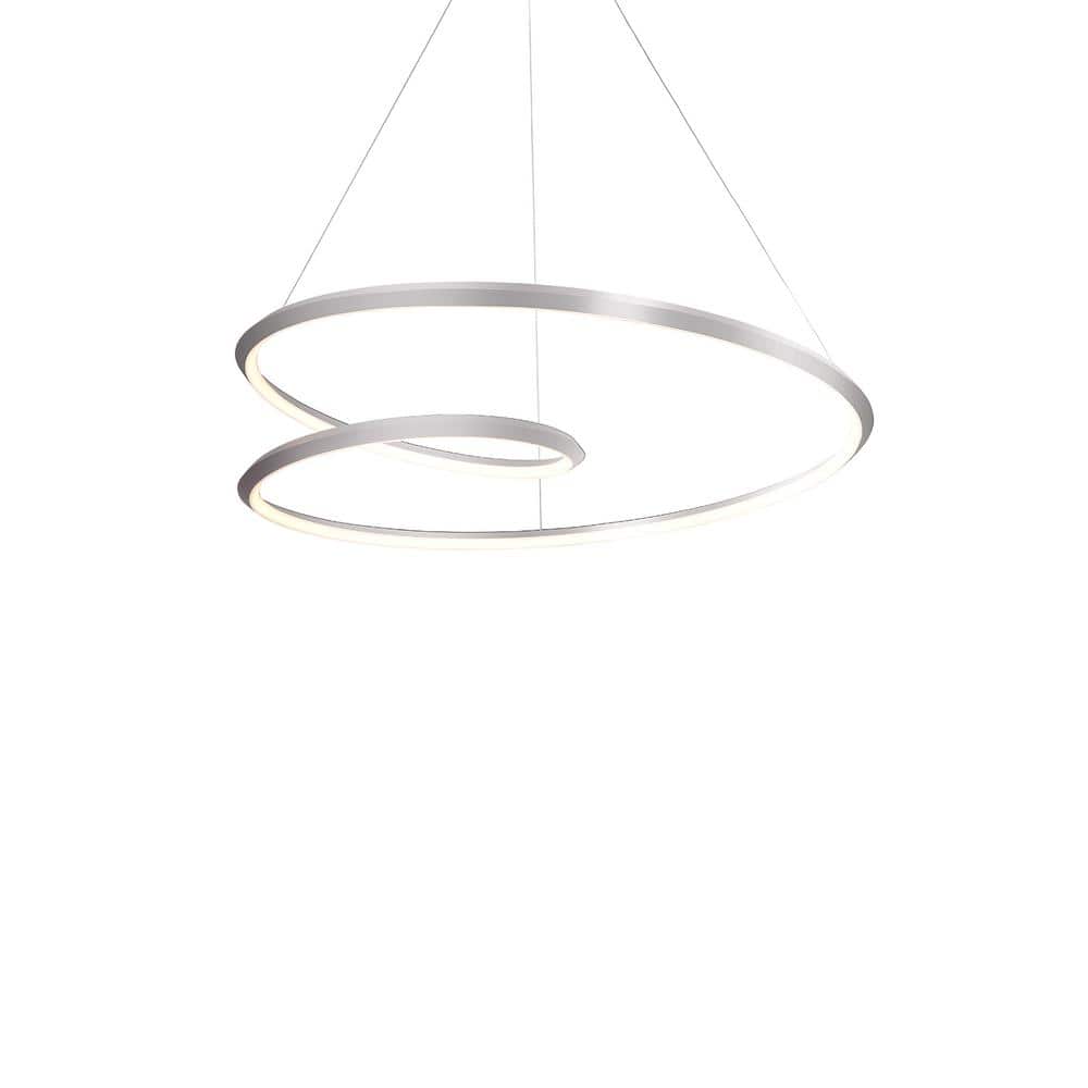 Willard Brushed Nickel 31.5" LED Pendant Light