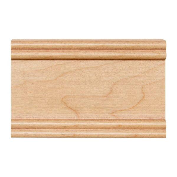 American Woodmark 4 in. x 2-1/2 in. Finish Chip Sample in Maple Nattural