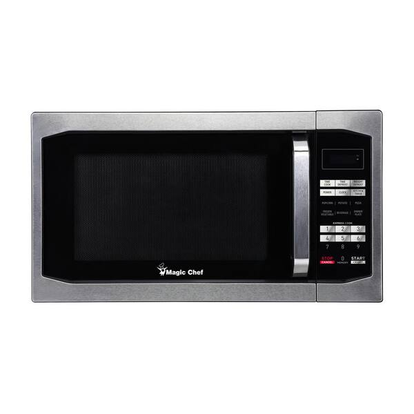Magic Chef 1.6 cu. ft. Countertop Microwave with Stainless Door