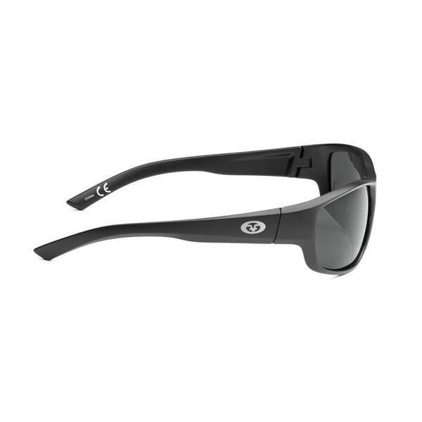Flying Fisherman Teaser Polarized Sunglasses in Matte Black Frame with Smoke  Lens 7822BS - The Home Depot
